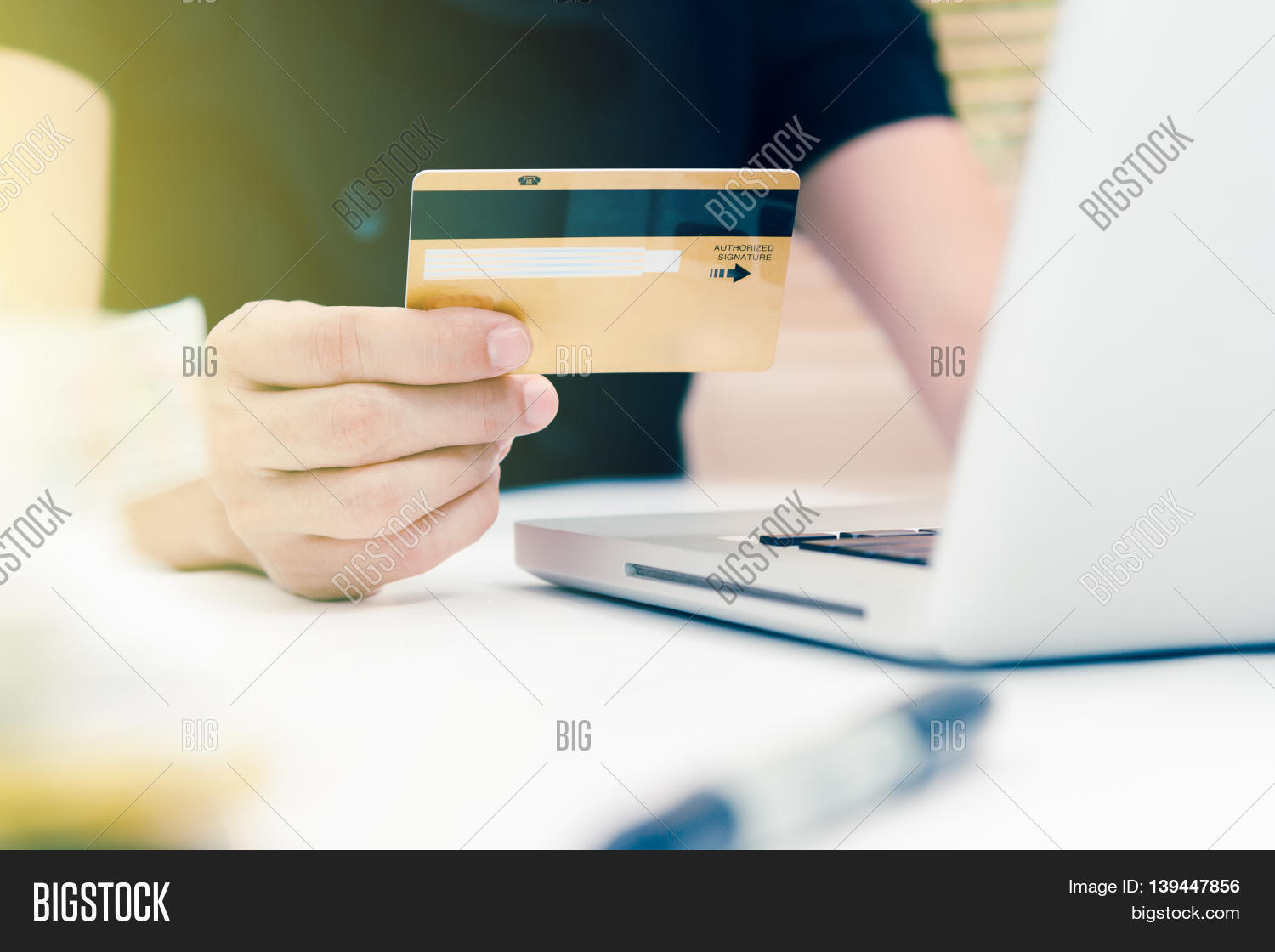 Online Shopping Card Image & Photo (Free Trial) Bigstock