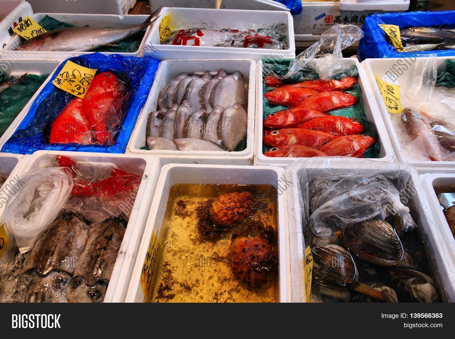Fish Market Japan Image & Photo (Free Trial) Bigstock