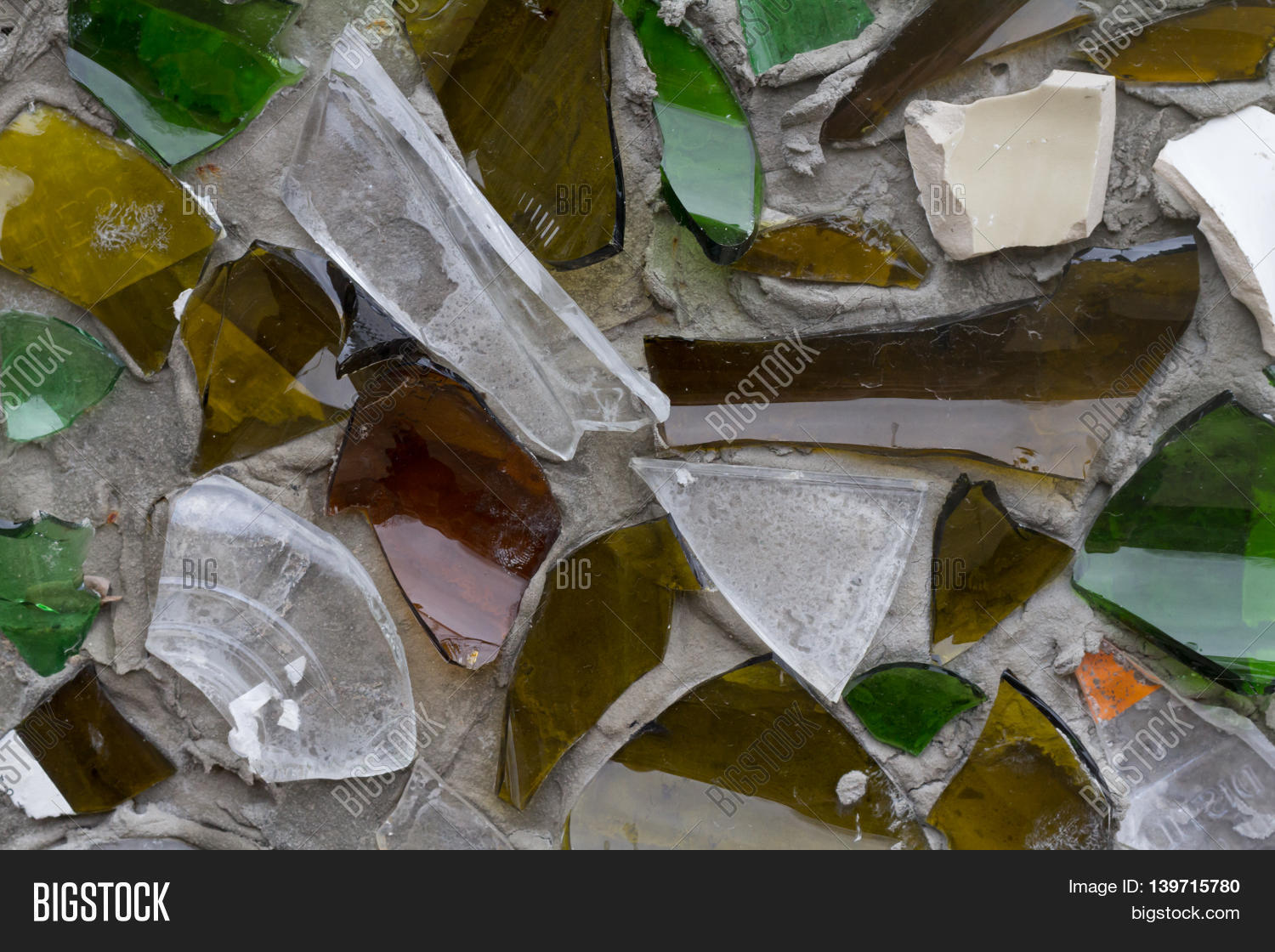 Broken Glass Stuck Image & Photo (Free Trial) Bigstock