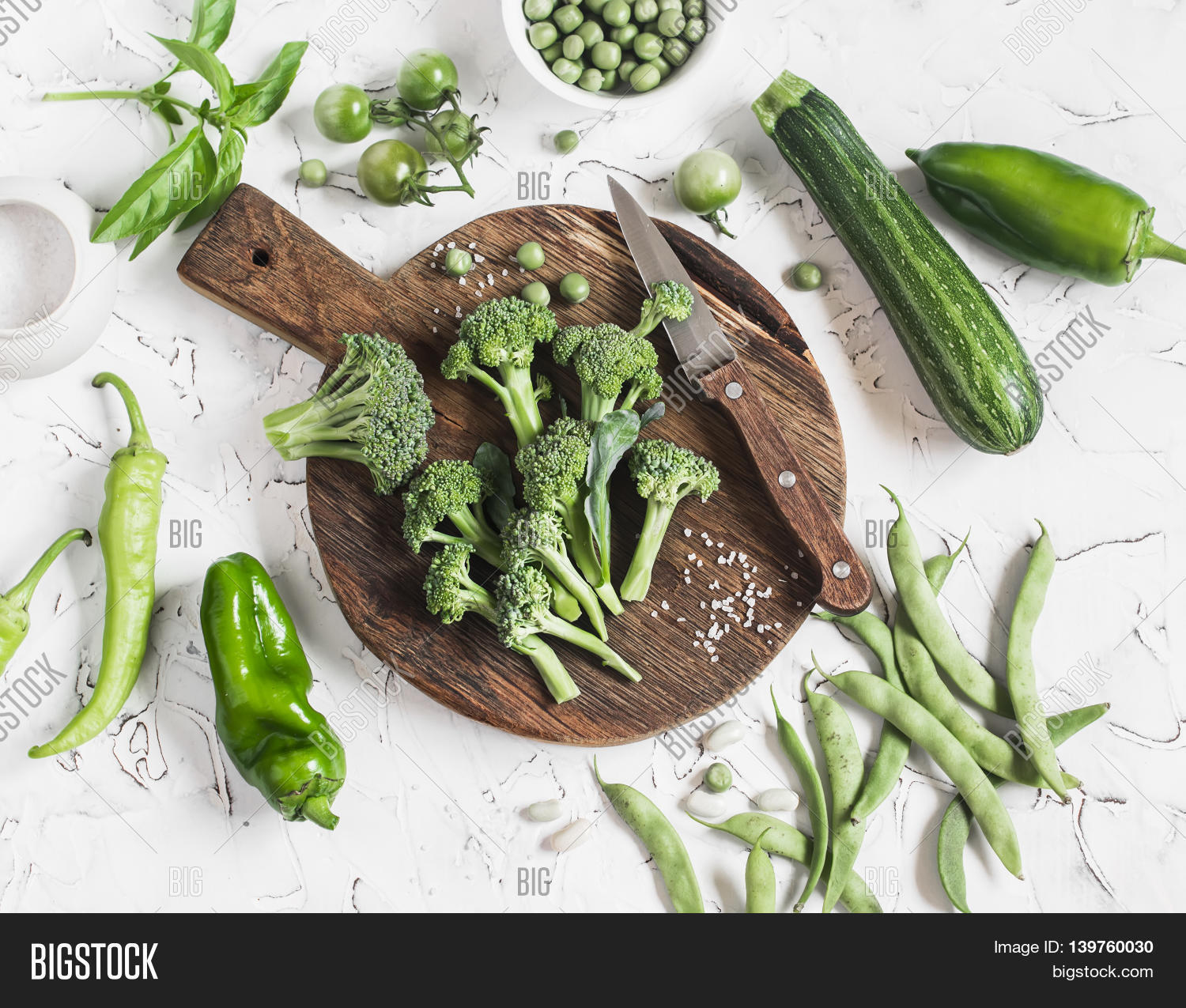 Fresh Green Vegetables Image & Photo (Free Trial) Bigstock