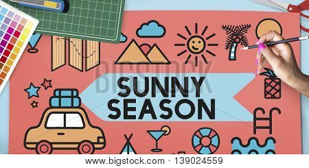 Travel Vacation Sun Fun Enjoyment Concept