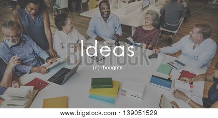 Ideas Thoughts Creativity Inspiration Imagination Concept