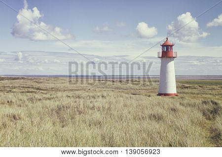 Lighthouse List West, Ellenbogen, Sylt, Schleswig-Holstein Germany 2016