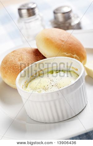 Breakfast With Baked Eggs