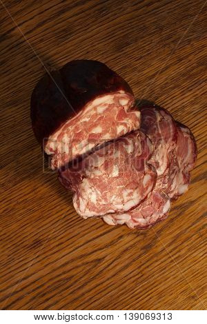 Skilandis Or Kindziukas, Traditional Lithuanian Smoked Sausage