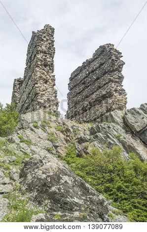 Anevo Fortress in Stara planina near Sopot central Bulgaria Europe