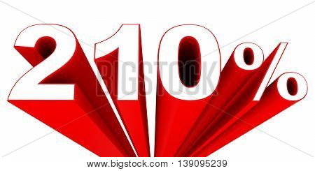 Discount 210 Percent Off Sale.