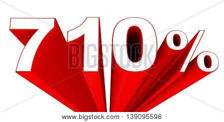 Discount 710 Percent Off Sale.