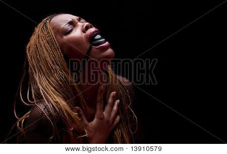 Bondage Portrait femme