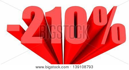 Discount 210 Percent Off Sale.