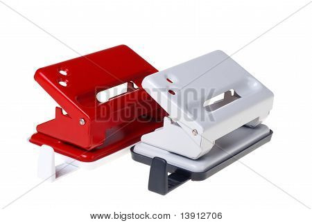 Red And Black Punches  (isolated).