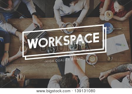 Workspace Workplace Office Building Workroom Concept