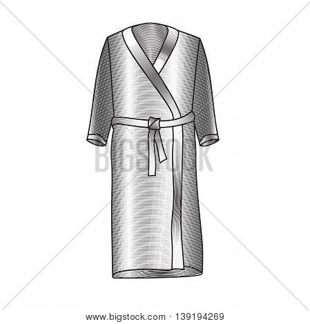 Bathrobe Vector