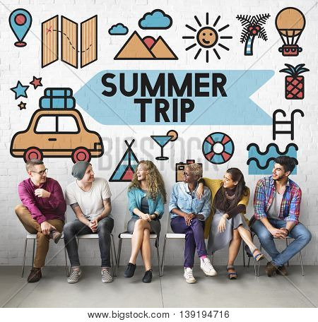 Travel Vacation Sun Fun Enjoyment Concept