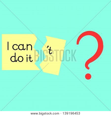 Poster for training and presentations, with phrase 