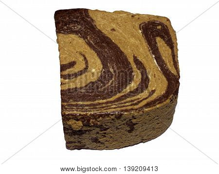 Sweet sunflower halva with cocoa. Photo taken on: July 13 Wednesday, 2016