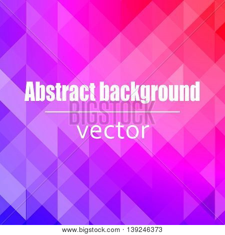 Abstract Mosaic Background.