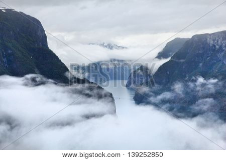Aurlandsfjord, Norway