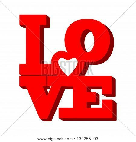 valentine card with love text for you design