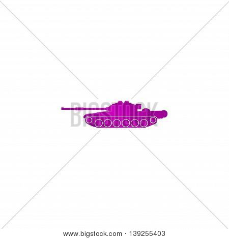 Tank Icon. Vector Concept Illustration For Design