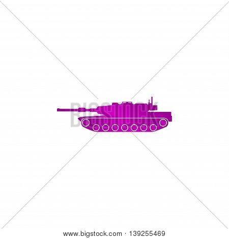 Tank Icon. Vector Concept Illustration For Design