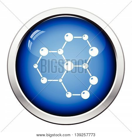 Icon Of Chemistry Hexa Connection Of Atoms