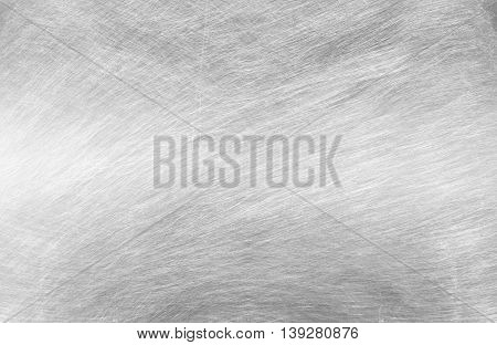 Sheet Metal Silver Solid Black Background