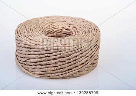 Rope Made Of Rolled-up Paper