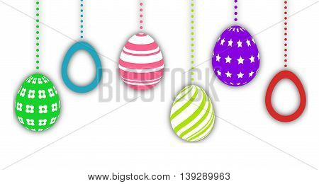 cute easter egg hinging for you design
