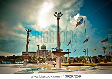 Perdana Putra at Putrajaya city Kuala Lumpur Malaysia
