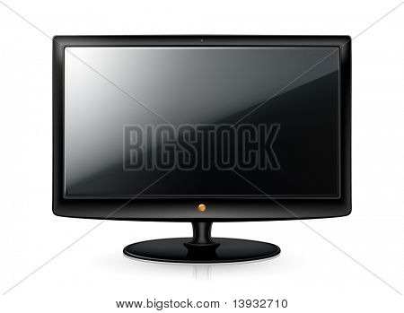 Monitor, vektor icon