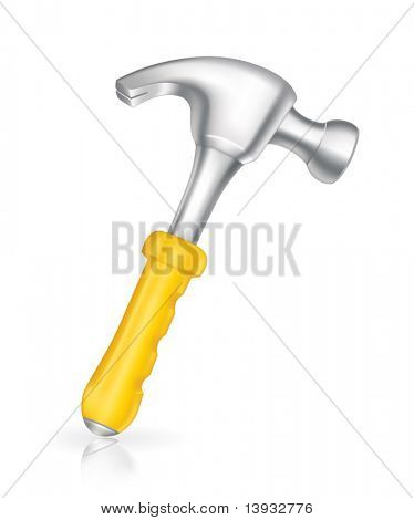 Hammare, vektor icon