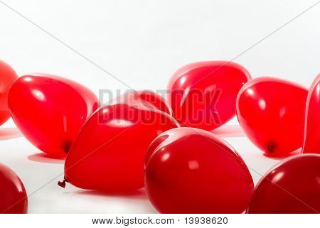 Valentin-Herz-Ballons