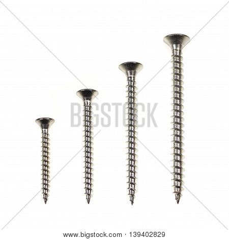 Different Sizes Of Stainless Steel Screws