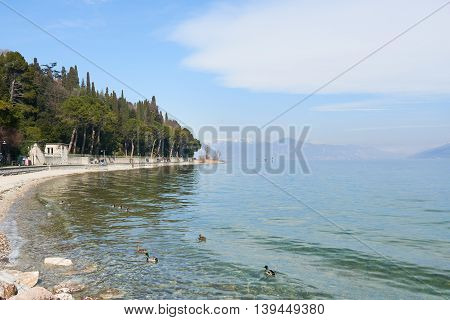 Trail In Sirmione, Italy