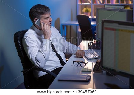 Alone In The Office