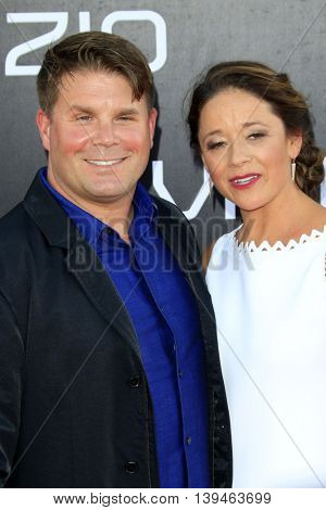 LOS ANGELES - JUL 20:  Rod Roddenberry, Heather Rpddenberry at the 