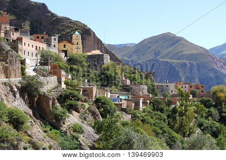 The little town of Iruya in Salta Argentina South america.