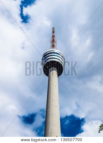 Tv Tower In Stuttgart Hdr