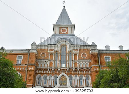 Old Holy Trinity Sergius Maritime Men Monastery in St.Petersburg Russia. Founded in 1734.
