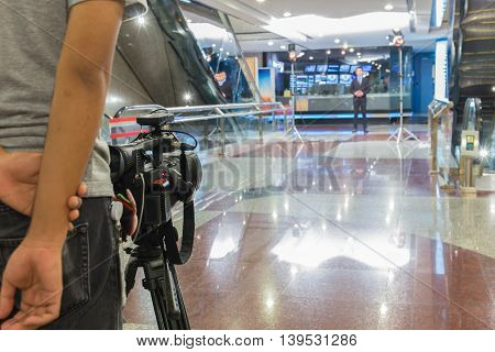 Depth of field image camera onsite .