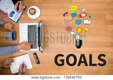 Coach Teaching About The Way Of Setting Goals