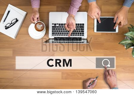 Customer Relationship Management (crm) Concept.