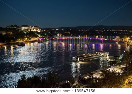 Petrovaradin fortress and 