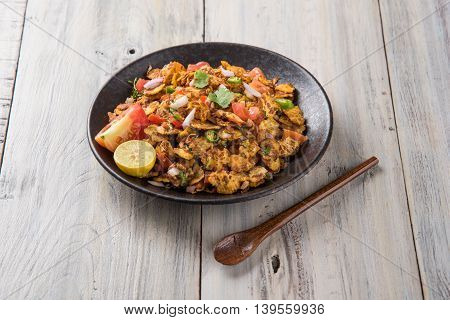 Chana chor garam , indian roadside spicy chat or snack food