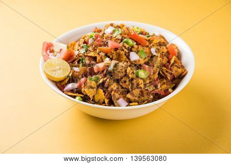 Chana chor garam , indian roadside spicy chat or snack food