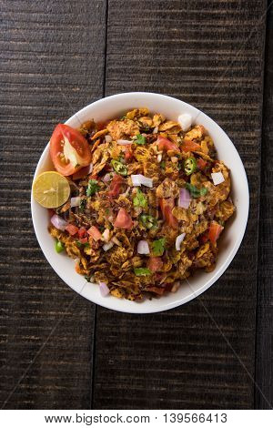 Chana chor garam , indian roadside spicy chat or snack food