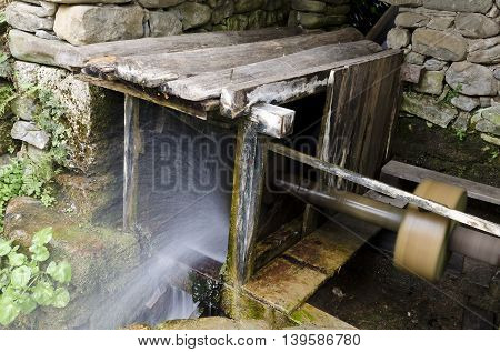 In the Etar Gabrovo Bulgaria in the spring