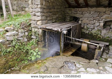 In the Etar Gabrovo Bulgaria in the spring