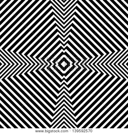 Pattern, Texture With Geometric Structure Of Lines. Monochrome Cellular, Reticular Lines.